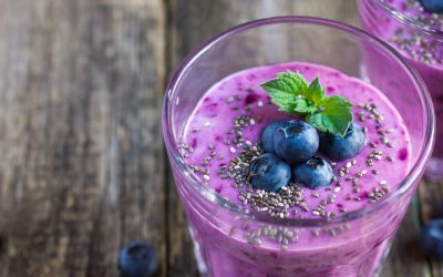 Berry Chia Spiced Smoothie