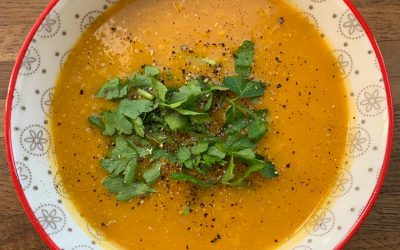 Butternut and Sweetcorn Soup