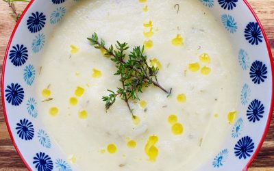 Cauliflower, Leek and Mustard Soup