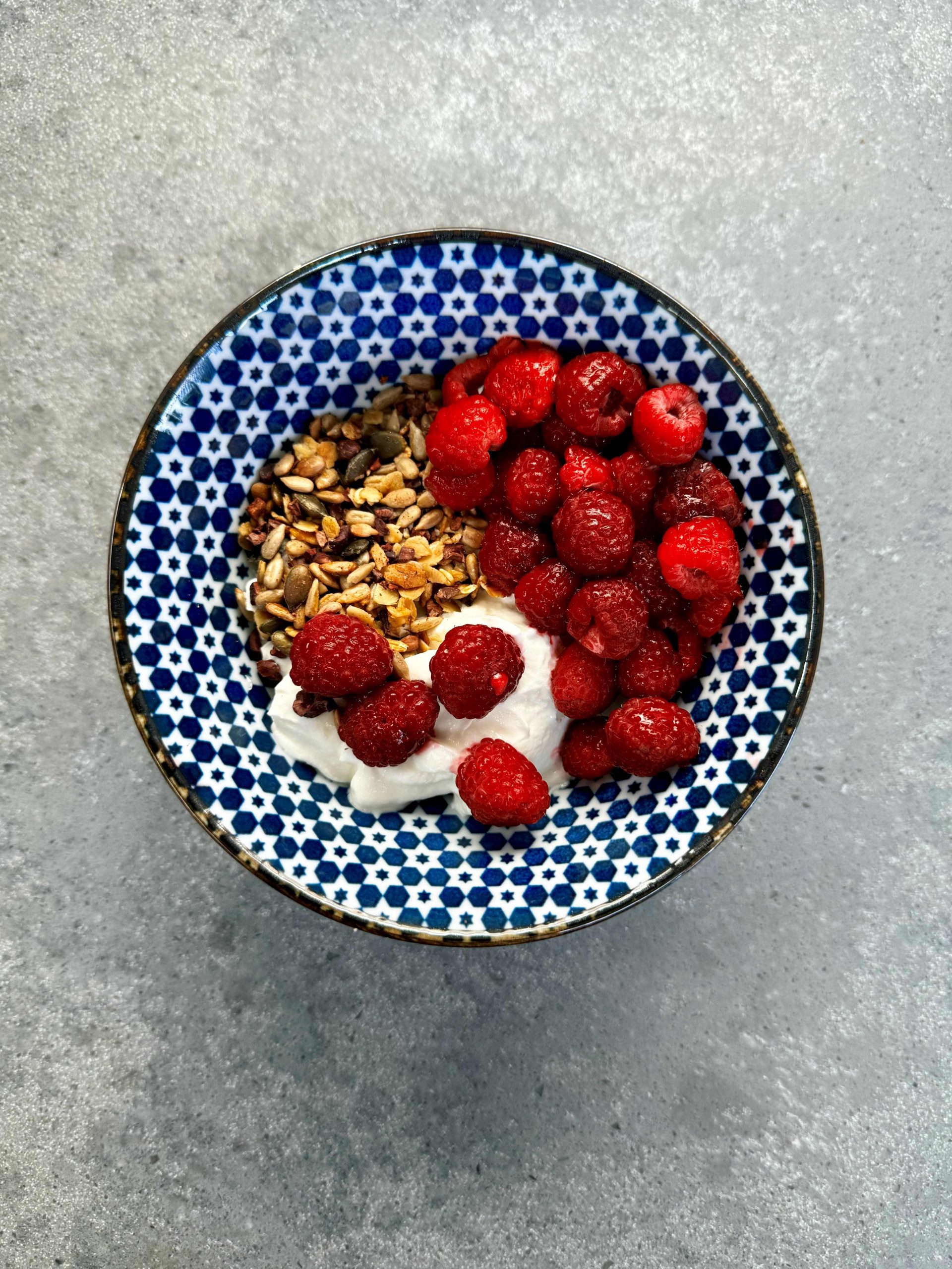 Chocolate, Pecan and Granola Breakfast Bowl - Dominique Ludwig